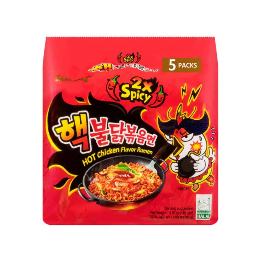 Samyang Buldak Extra Spice Hot Chicken Ramen 140g