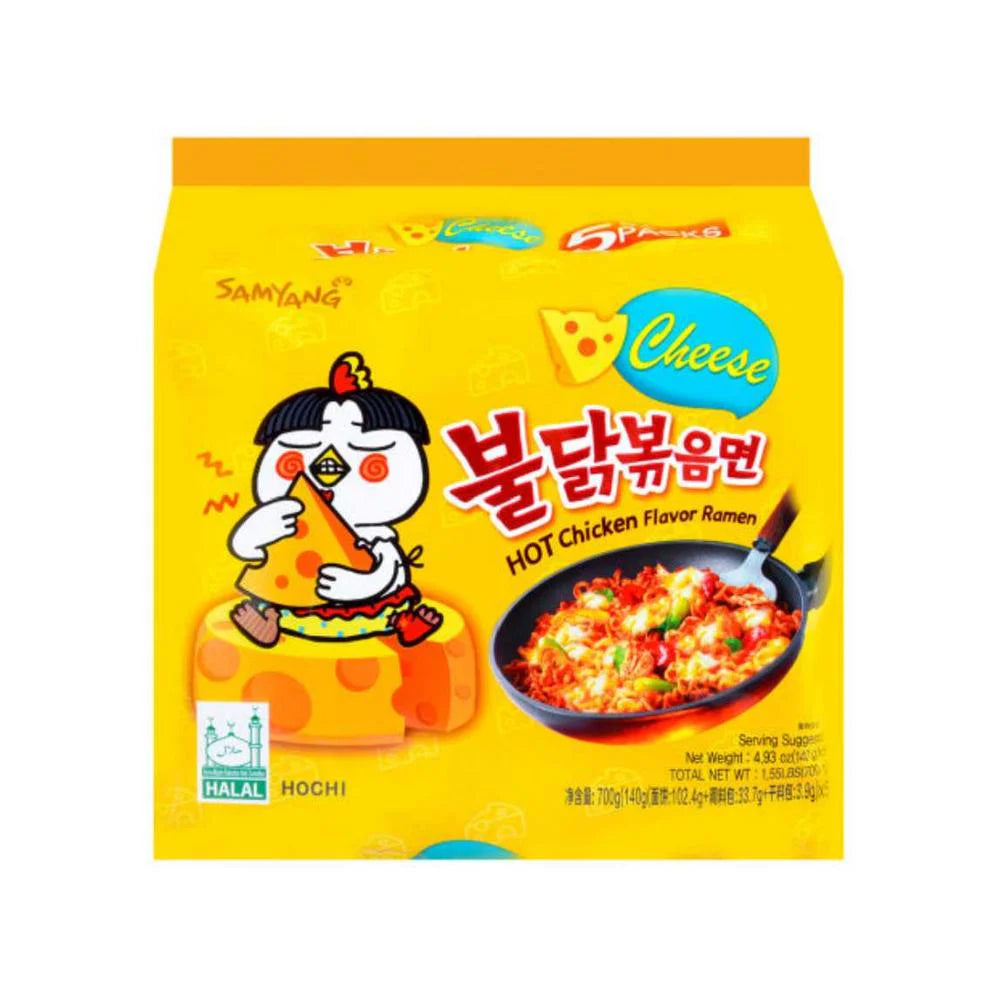 Samyang Buldak Cheese Hot Chicken Ramen 140g