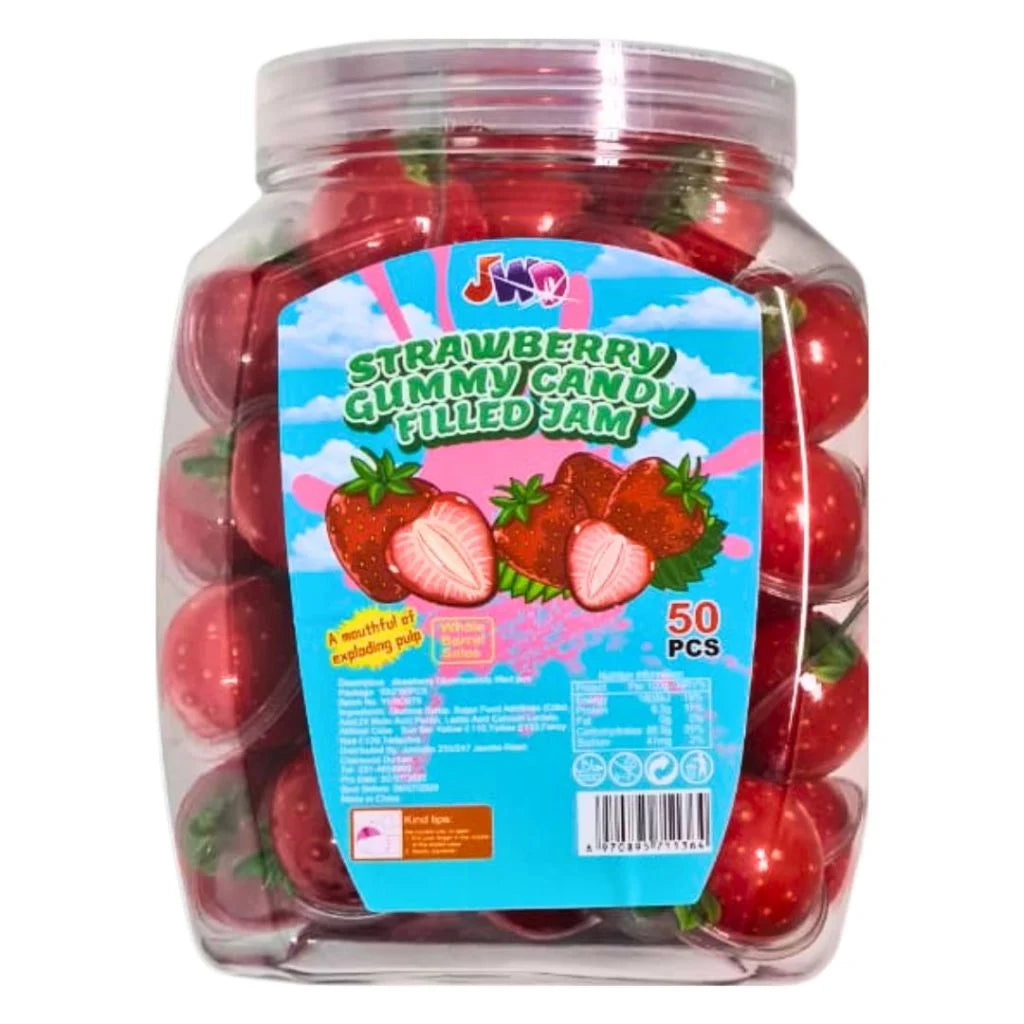 JWD Strawberry Gummy Jelly 50pcs