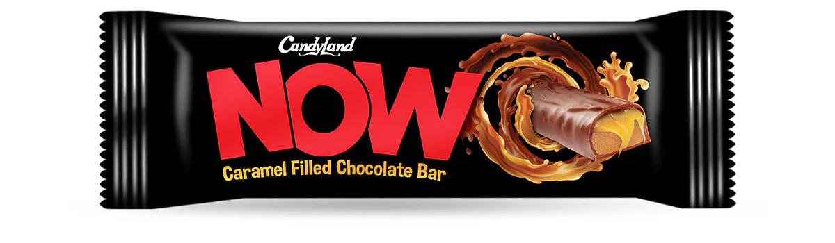 Candyland Now Caramel Filled Chocolate Bar