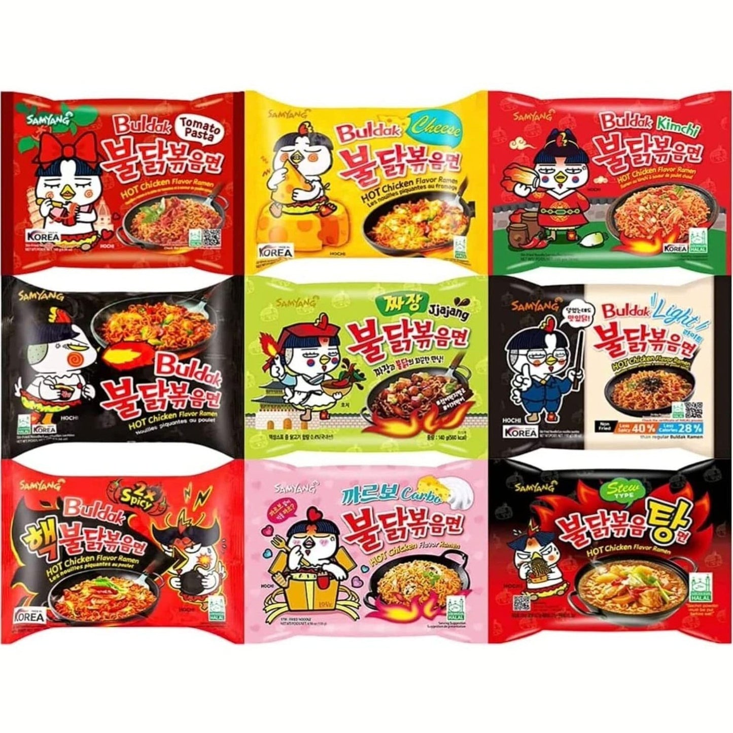 Buldak Hot Chicken Noodles (Samyang Noodles)