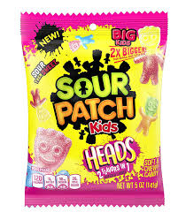 Sour Patch Kids - Heads 2in1 141g