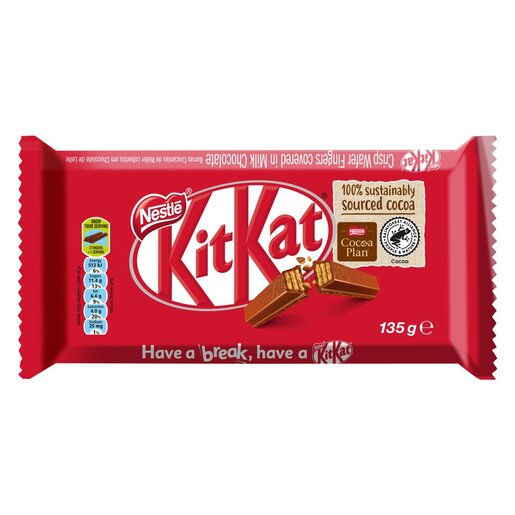 Nestle KitKat 11 Finger Milk Chocolate Bar 135g