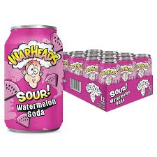 Warheads Sour Watermelon Soda 355ml