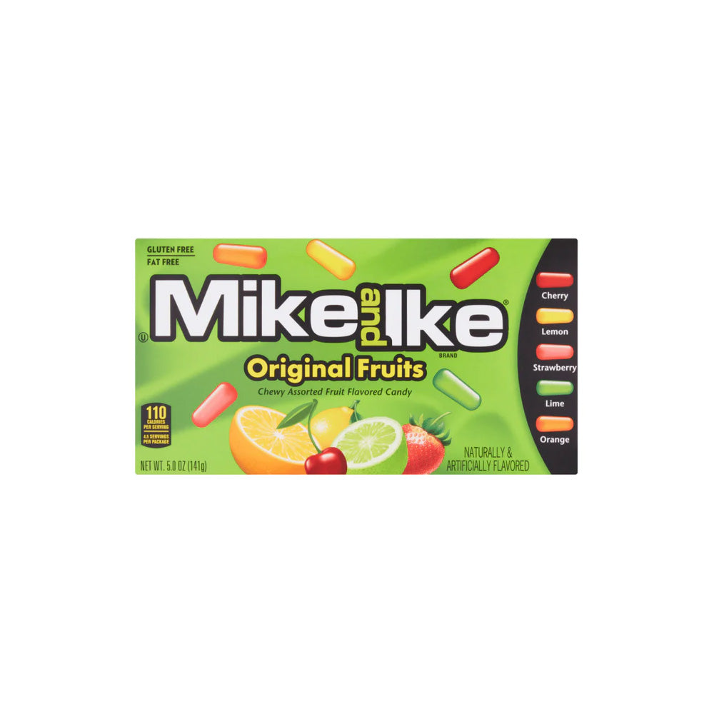 Mike & Ike Fruit Flavoured Candy 141g