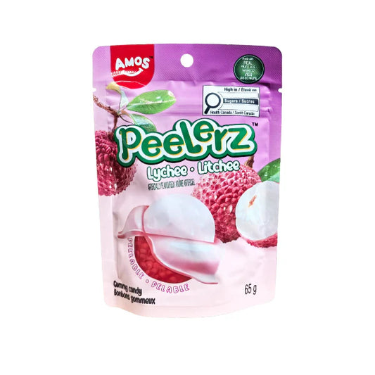 Amos Peelerz Gummy Lychee 80g
