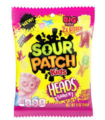 Sour Patch Kids - Heads 2in1  141g