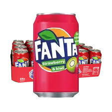 Fanta Strawberry Kiwi  can