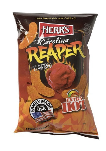 HERR'S Carolina Reaper Flavored Extra Hot Cheese Curls