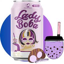 Lady Boba 315ml Taro iced  tea