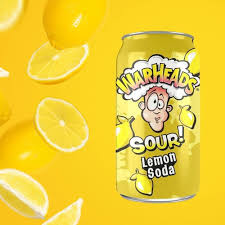 Warheads Sour Lemon Soda 355ml